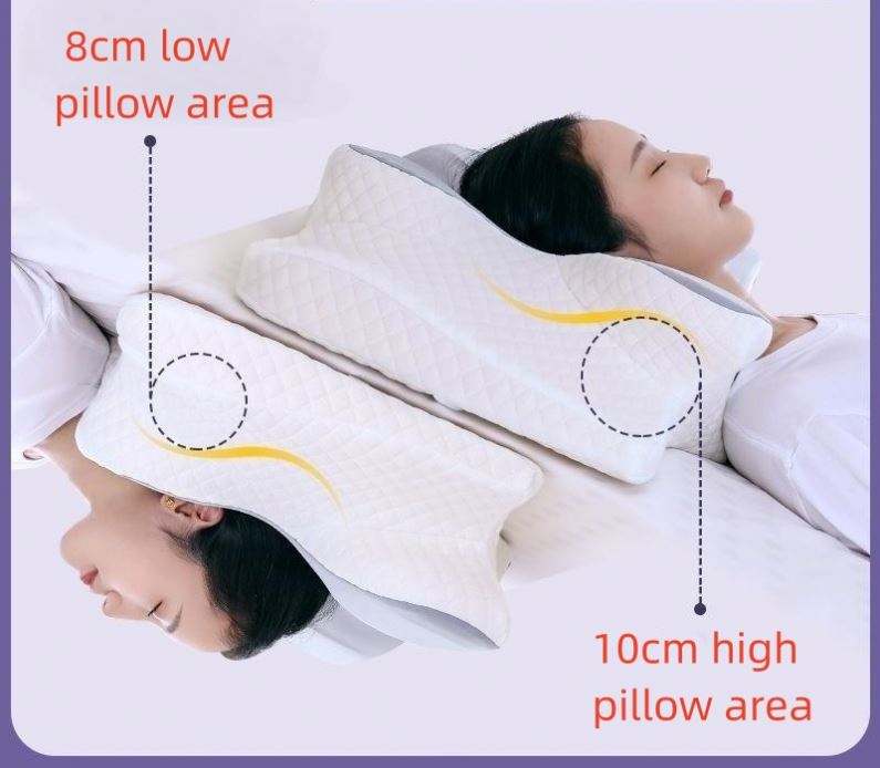 Ergonomisches Nackenkissen Memory-Schaum