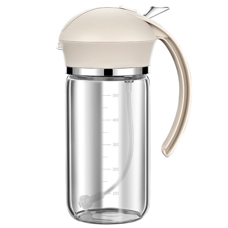 Öl-Sprühflasche 2-in-1, Glas mit Dosierer