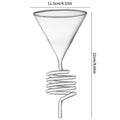 Pour-Over Kaffeefilter-Halter Spiral-Design
