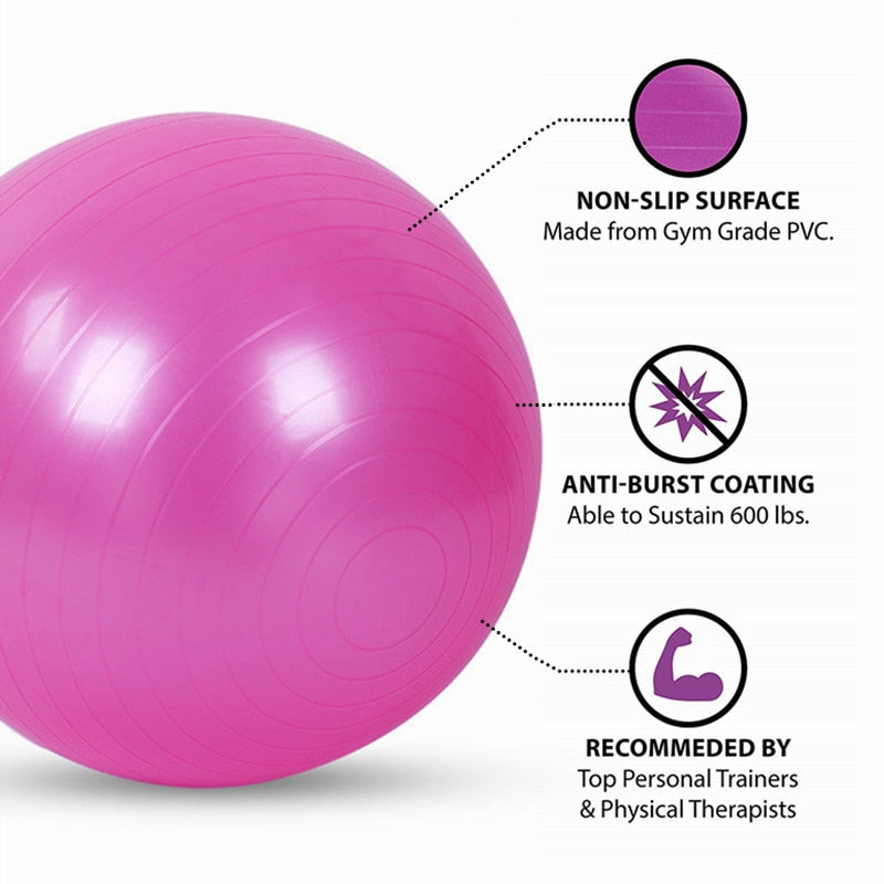 Gymnastikball für Pilates & Fitness