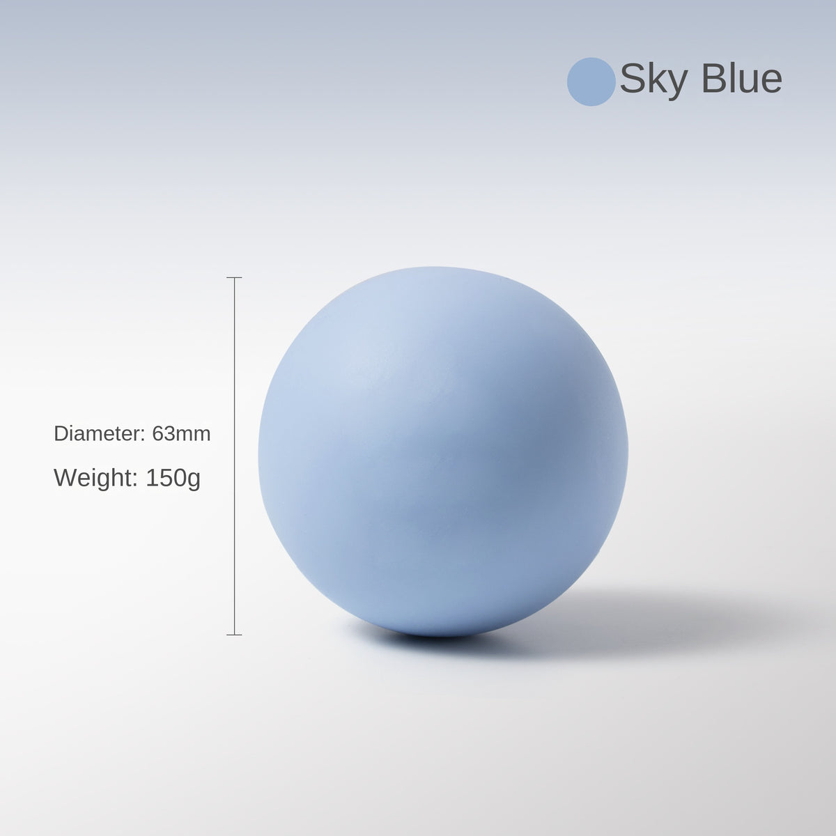 Silikon-Faszienball für Massage