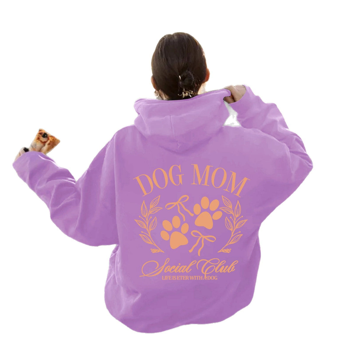 Hoodie mit Hundemotiv