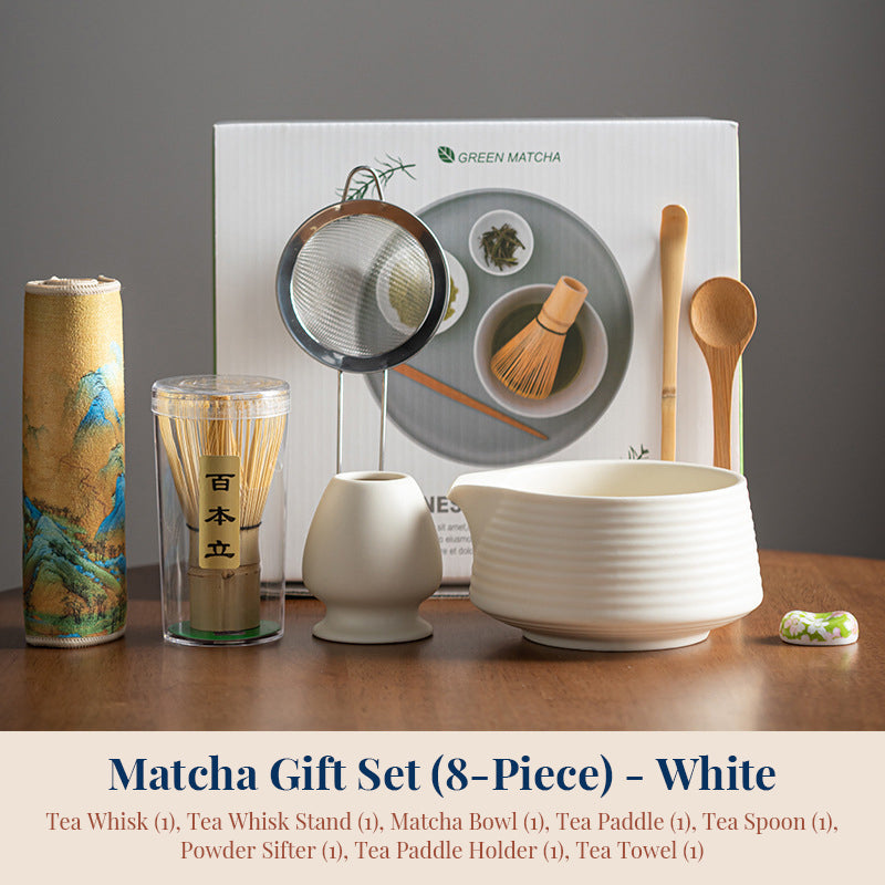 Premium 8-teiliges Matcha-Set