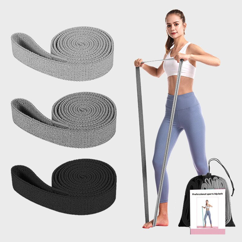 Dehnbänder-Set für Yoga &amp; Pilates (3 Stück)