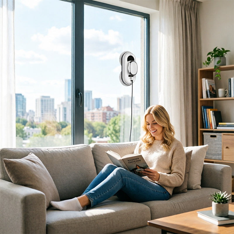 Smarter Fensterreinigungsroboter