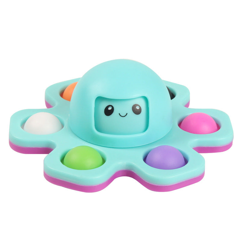 Fidget Spinner Bubble Happy Rat Killer Pioneer Octopus New Strange Creative Decompression Magic Rotary Toy