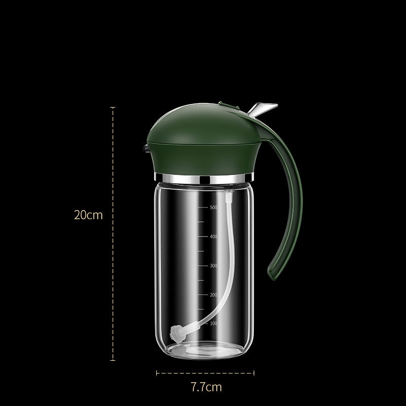 Öl-Sprühflasche 2-in-1, Glas mit Dosierer