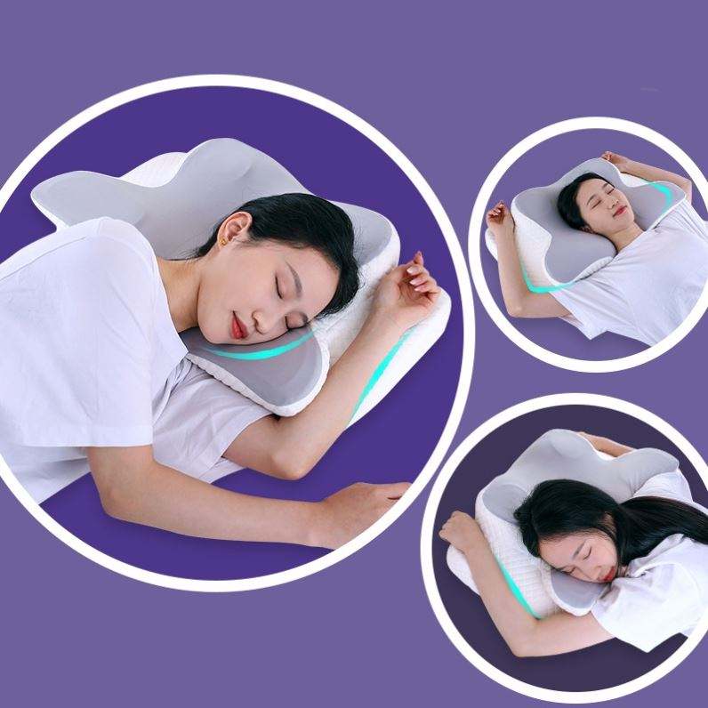 Ergonomisches Nackenkissen Memory-Schaum