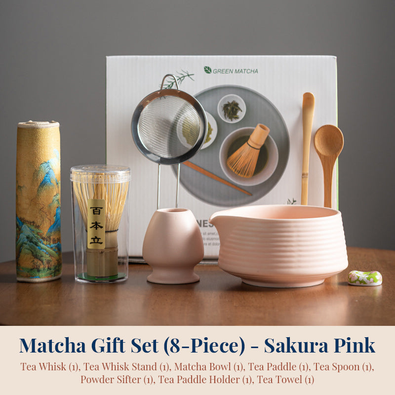 Premium 8-teiliges Matcha-Set
