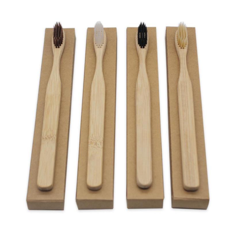 Bambus-Zahnbürsten 3er-Set