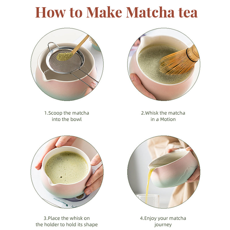 Premium 8-teiliges Matcha-Set