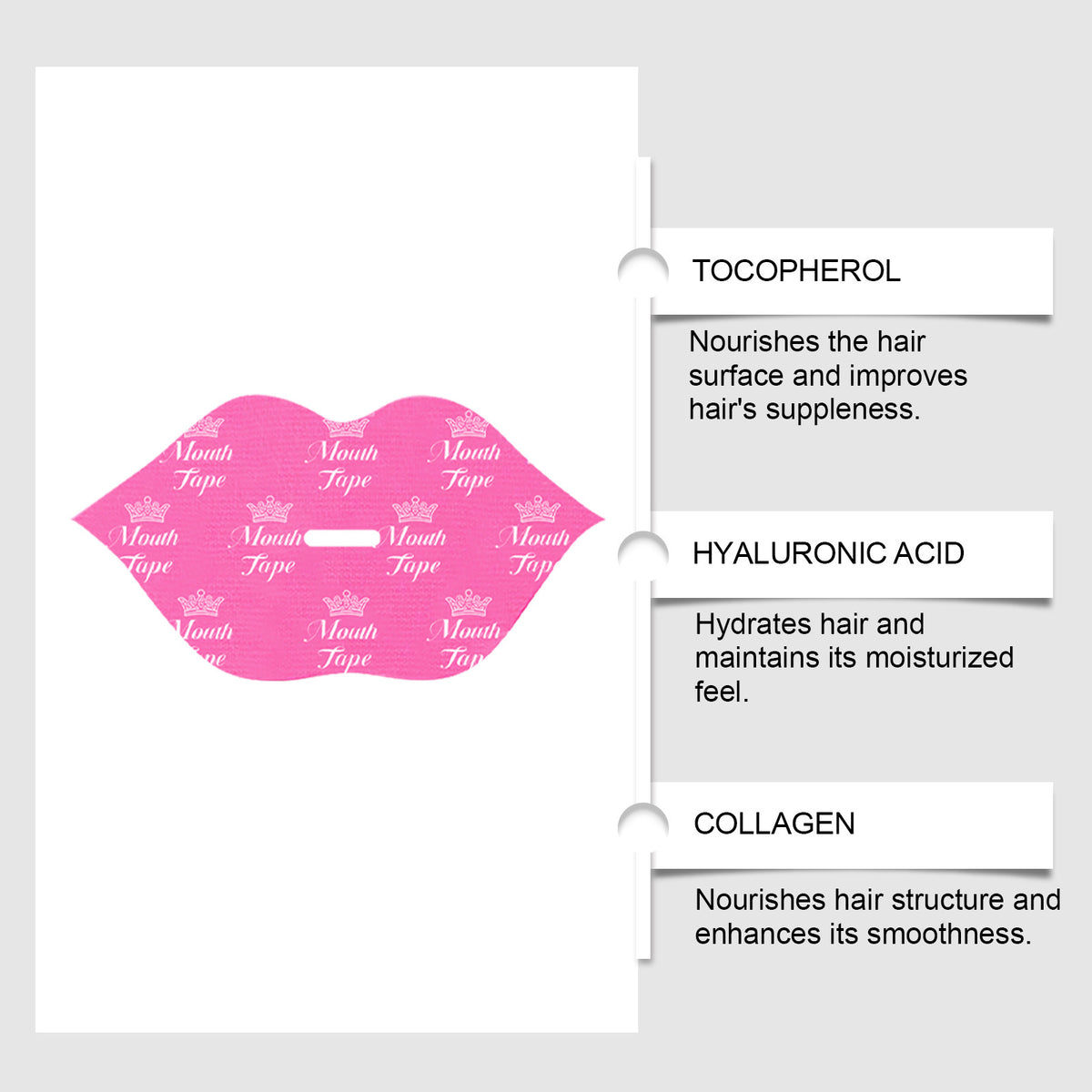 Lippenpflaster Nachtpflege, 30 Stück