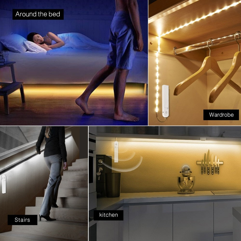 LED-Bewegungsmelder-Leuchte