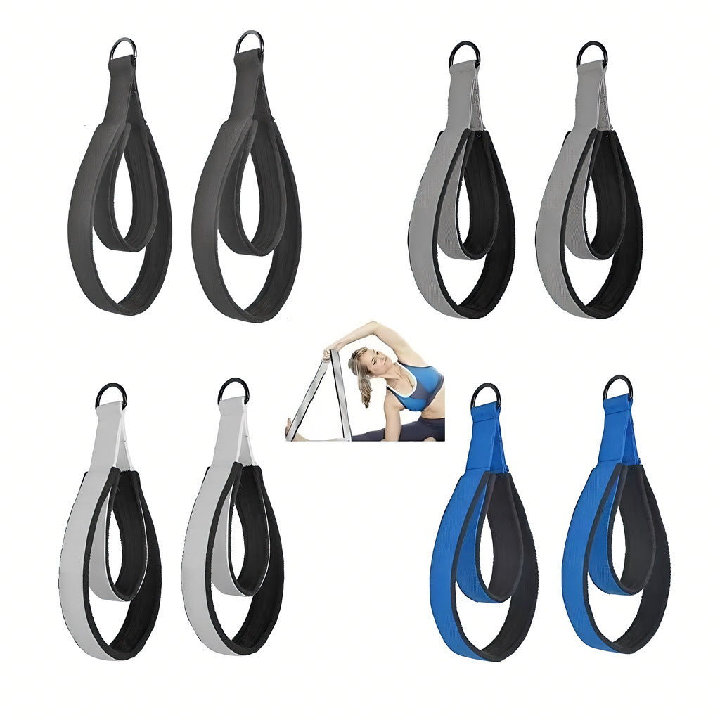 Yoga-Widerstandsband mit Fuss- &amp; Handschlaufen