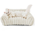 Hundebett-Sofa mit abnehmbarem Bezug, waschbar