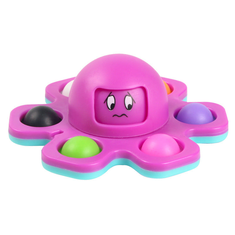 Fidget Spinner Bubble Happy Rat Killer Pioneer Octopus New Strange Creative Decompression Magic Rotary Toy