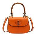 Bambus-Handtasche im Retro-Stil