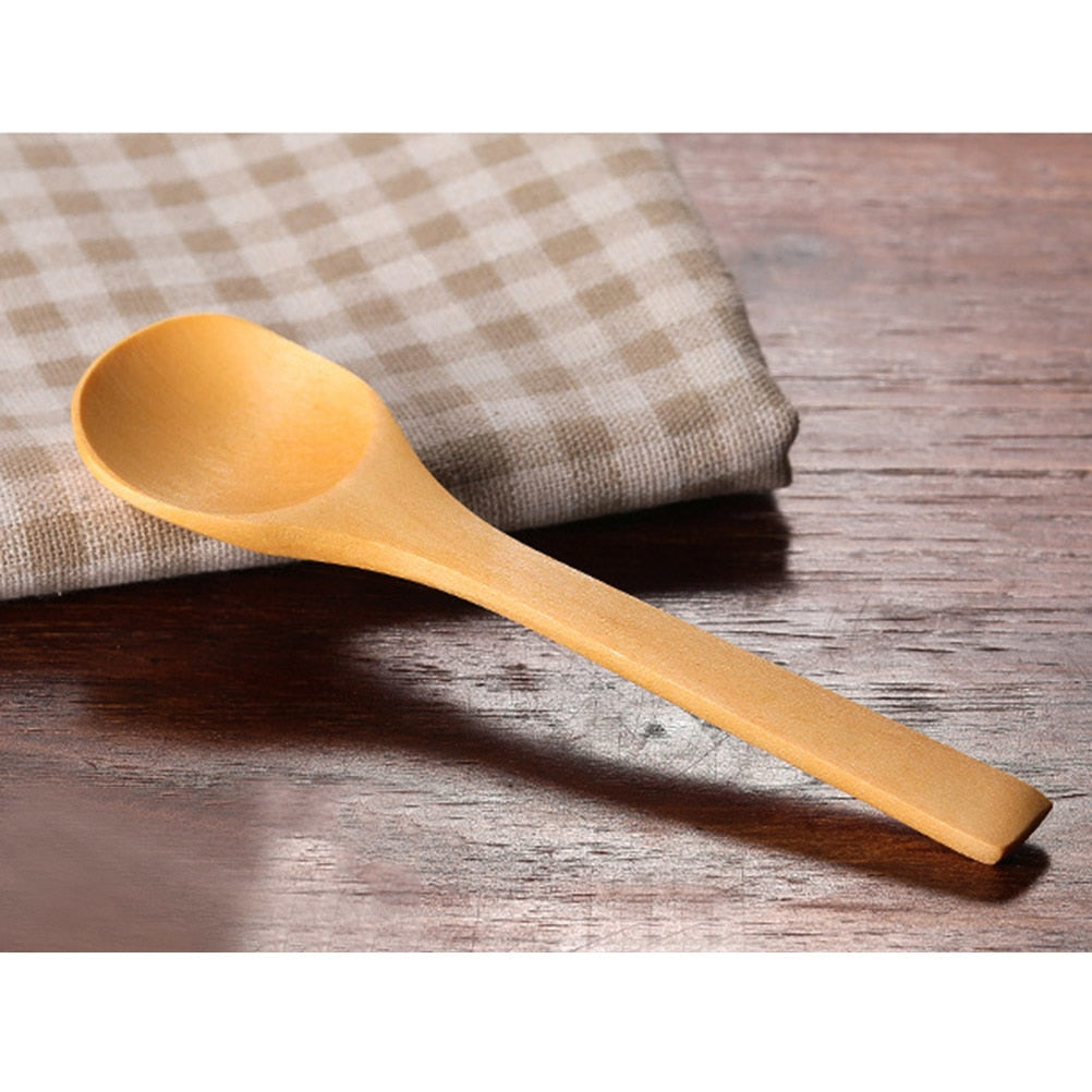 Gewürzgläser-Set mit Holzlöffel