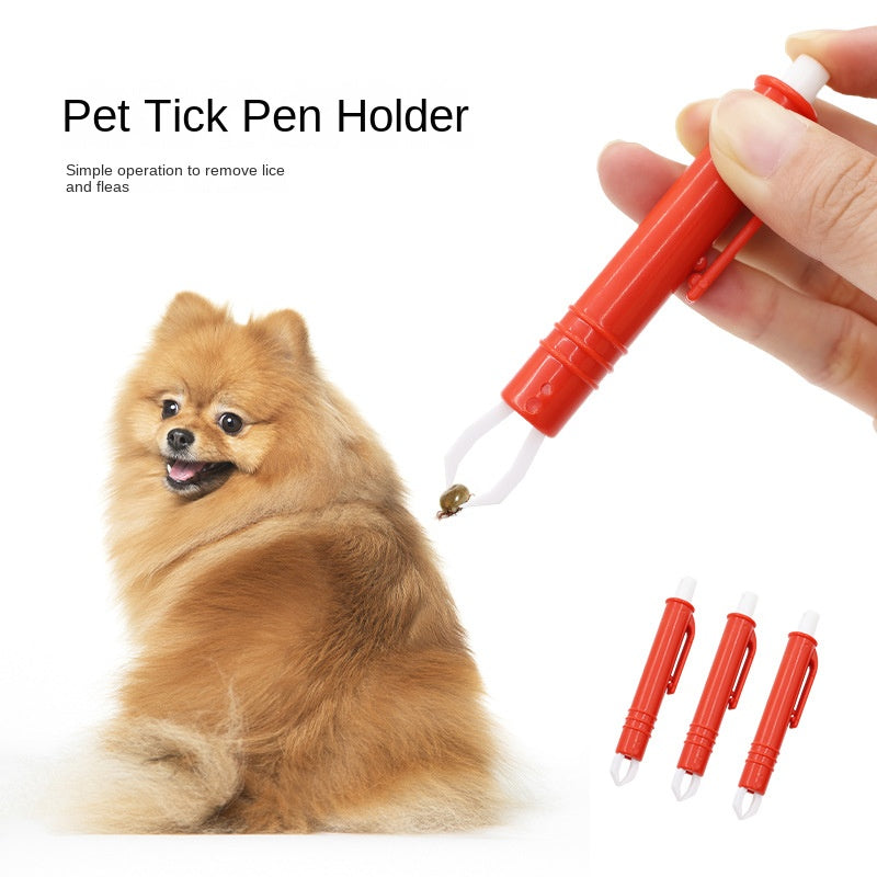 Flohkamm-Klammer für Hunde, Läuse- und Zeckenfänger