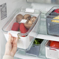 Kühlschrank-Frischhaltebox mit Abtropfkorb