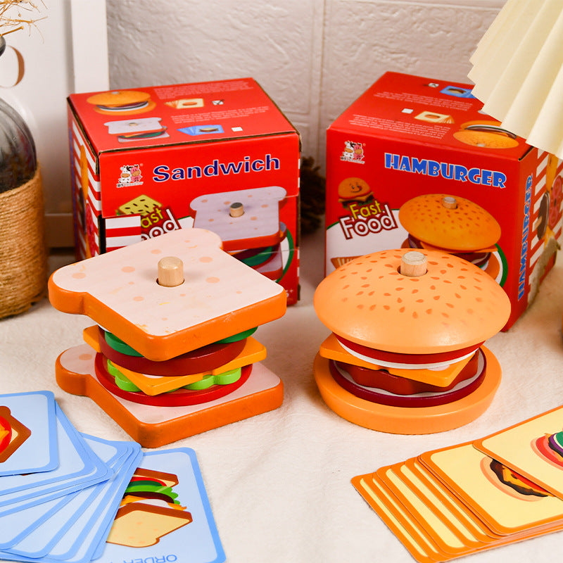 Holzspielzeug Sandwich-Set