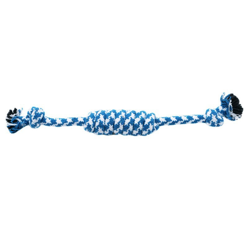Baumwollseil-Spielzeug für Hunde, Knoten-Design