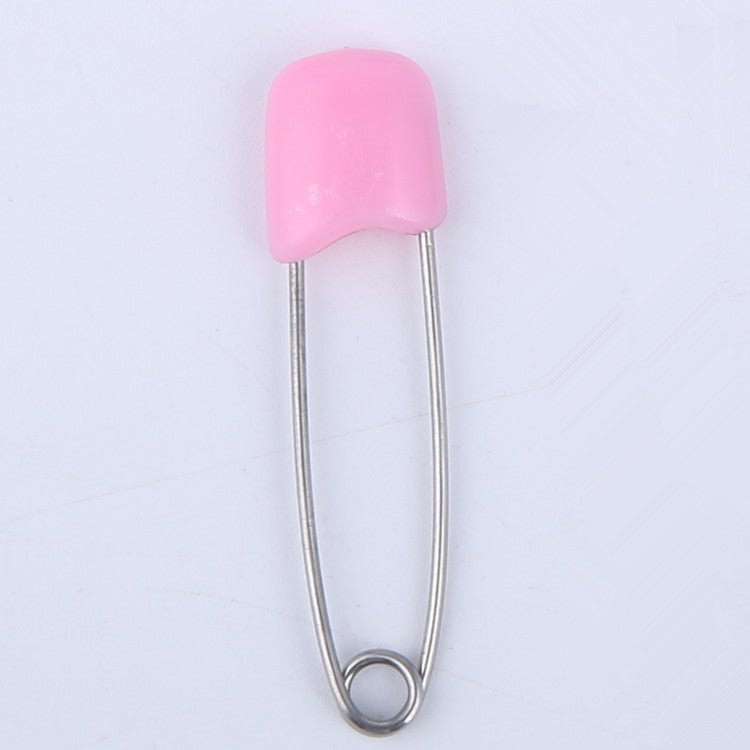 Baby Child Safety Pins Smiley Pins Plastic Safety Pins Medium Size About 40 Large Size About 55 mm