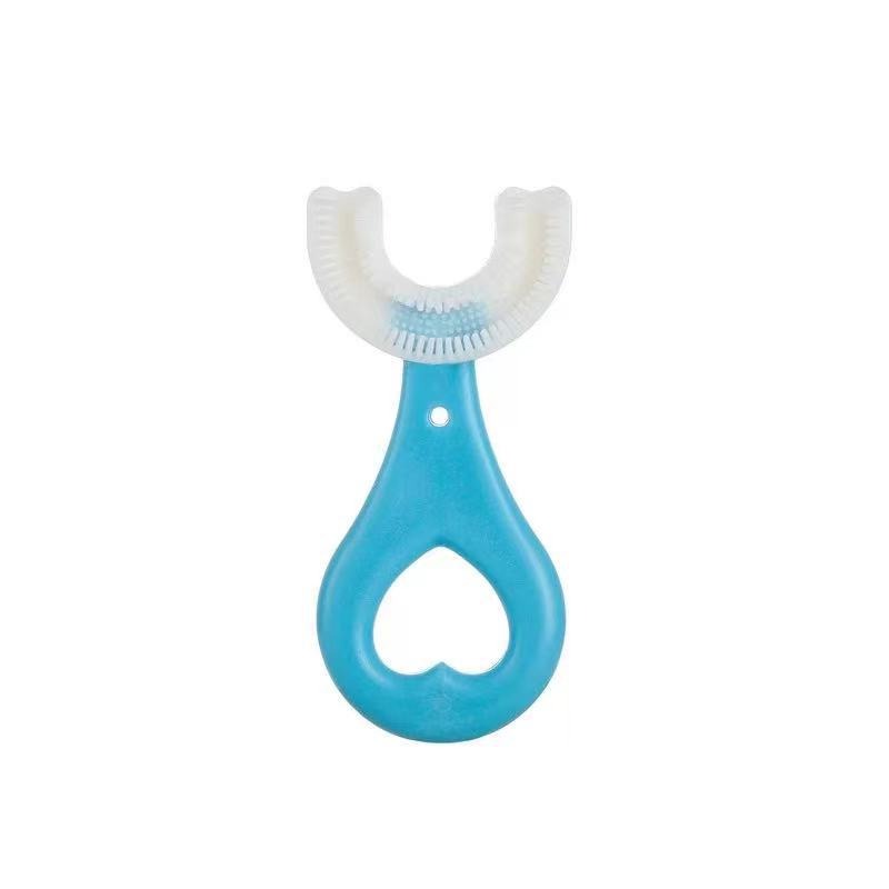 Children's U-shaped toothbrush for infants and young children aged 2-12 and above, oral manual soft bristled toothbrush