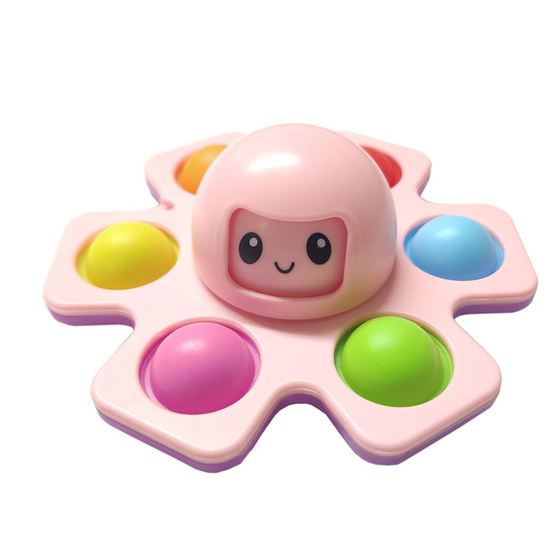 Fidget Spinner Bubble Happy Rat Killer Pioneer Octopus New Strange Creative Decompression Magic Rotary Toy