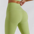 Pilates-Yogahose hoch taillert