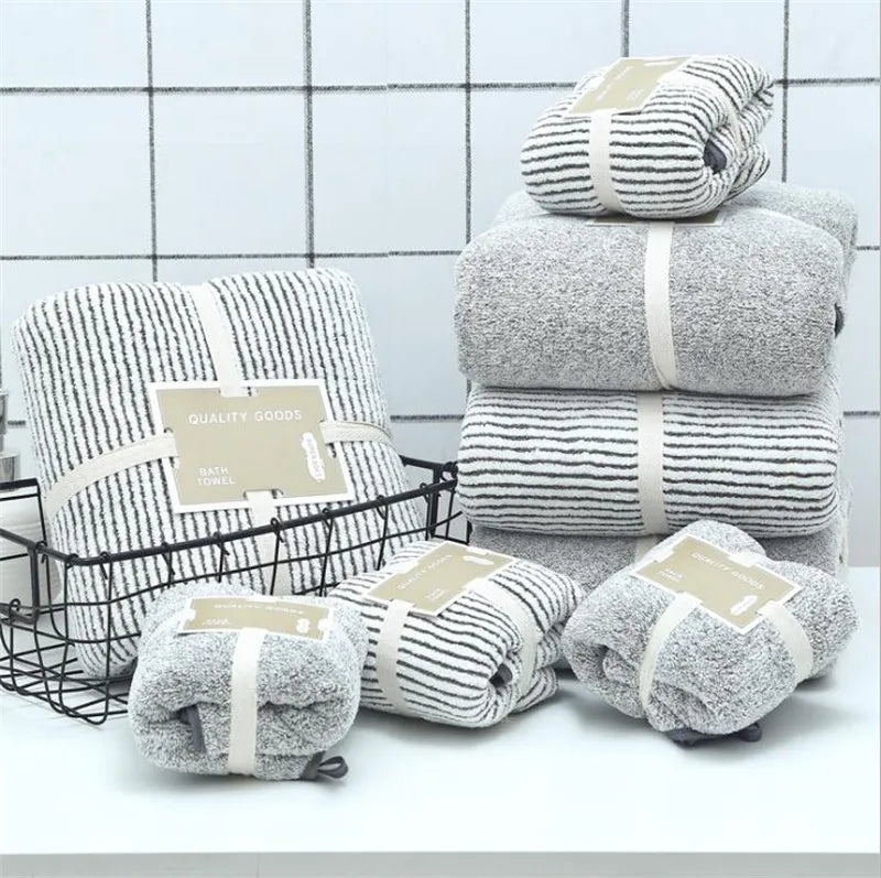 Bambuskohle Handtuch-Set