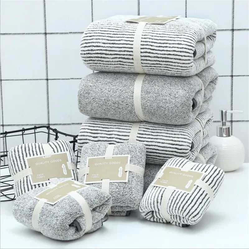 Bambuskohle Handtuch-Set