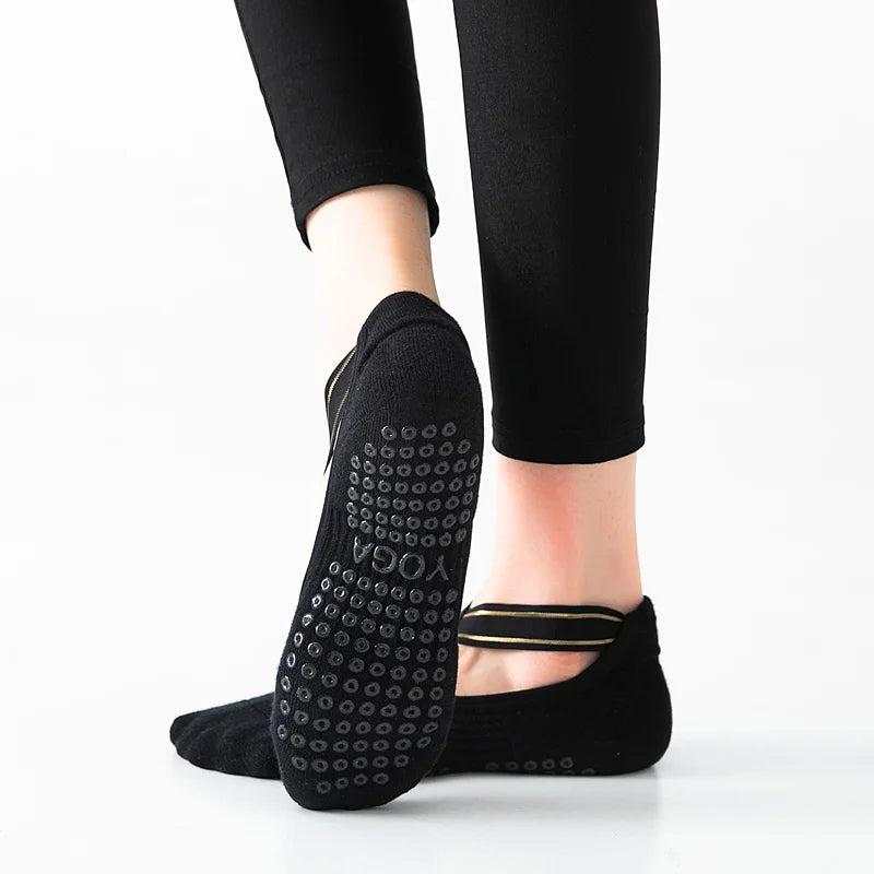 Rutschfeste Bandage-Yogasocken