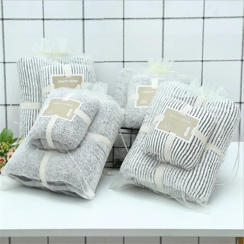 Bambuskohle Handtuch-Set