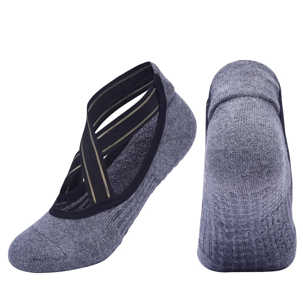 Rutschfeste Bandage-Yogasocken
