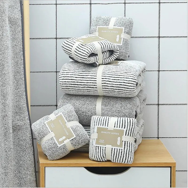 Bambuskohle Handtuch-Set