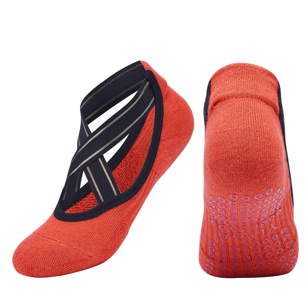 Rutschfeste Bandage-Yogasocken